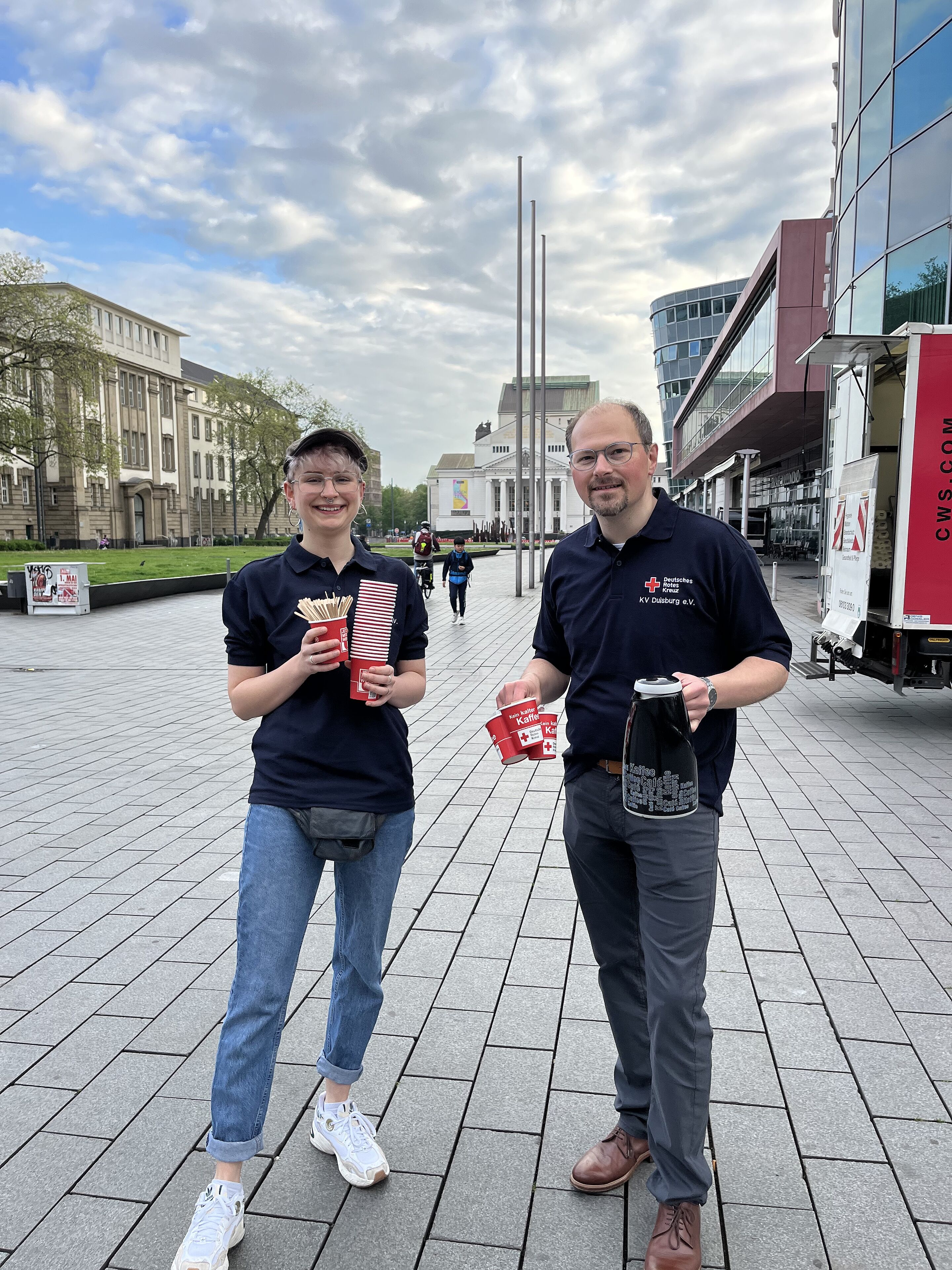 Mitarbeiter*innen DRK Duisburg